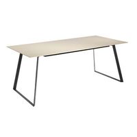 mesa comedor  modelo troya 200 x 90 x 75 - moka