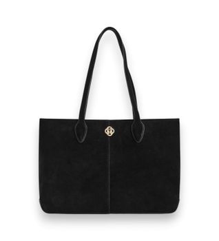 Gant para mujer. 4975153 Bolsos de ante Tote Bag negro (OSFA), Casual