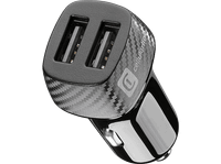 cargador usb para coche - cellularline multi doble puerto usb 12 w universal negro