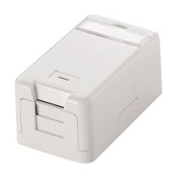equip roseta de superficie keystone jack cat5ecat6cat6a
