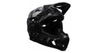 casco bell super dh mips mentonera desmontable negro gris camo