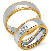 anillos de boda de acero inoxidable 7mm grabado