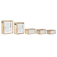 cesta ropa set 5 paulownia 40x30x55 natural