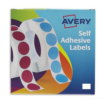 Avery Labels in Dispensers 12x18mm White 24-415 (2000Labels)