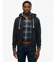 superdry para hombre m2014170a sudadera con capucha y cremallera essential marino m casual algodon