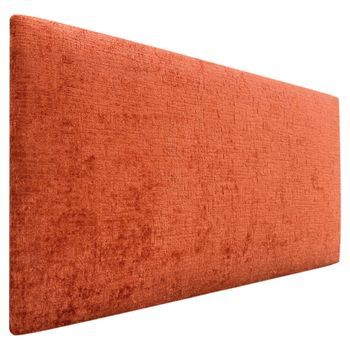 Dhome Cabecero De Lana Natural 90x60cm Para Camas 80/90 - Naranja