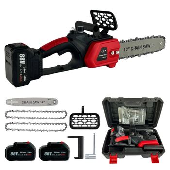 Motosierra eléctrica Linea Hd a Baterías de 88V, Espada 12