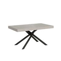 mesa extensible 90x160264 cm efecto madera cachemira
