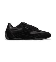 boss para hombre 50557884 zapatillas de piel jaylen negro 46 plano cordones casual