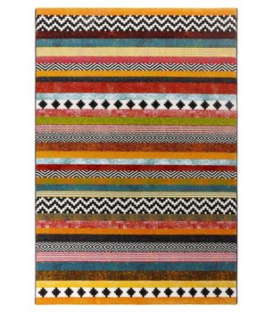 Moar 16229 - Alfombra moderna de estilo étnico