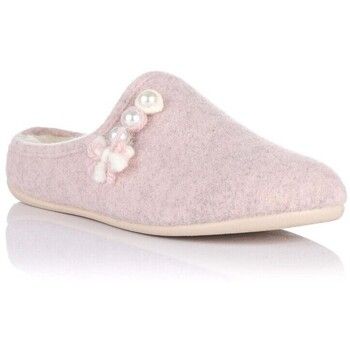 Cm Confort Pantuflas Zapatilla de casa - Perlas para mujer