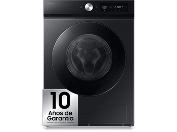 Lavadora carga frontal - Samsung WW90DB7U94GBU3, 9 kg, 1400 rpm, Autodosificación, AI EcoBubble™, Función WiFi con SmartThings™, Negro