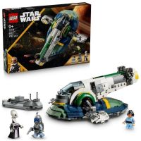 set de construccion lego star wars nave estelar de jango fett 707 piezas 3 minifiguras