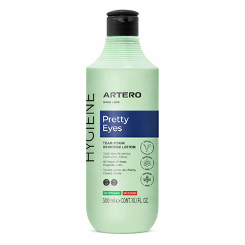 Artero Pretty Eyes - Limpiador ocular para perros y gatos (300ml) con ingredientes naturales (tomillo, romero y manzanilla) que regula el pH y elimina bacterias causantes de manchas lagrimales