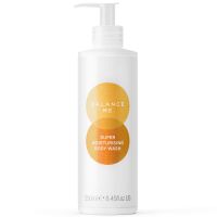 balance me super moisturising body wash 250ml