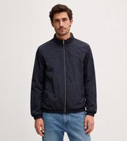 guess para hombre m6gl03w1659 chaqueta bomber reversible marino gris xl casual poliamida