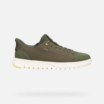 GEOX Flextride Plus Hombre Verde Oliva Claro
