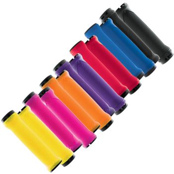Race Face Love Handle MTB Grips - Neon Yellow