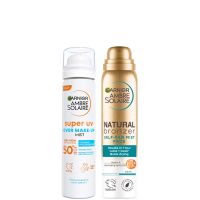 garnier ambre solaire face spf50 mist and self tan mist 75ml