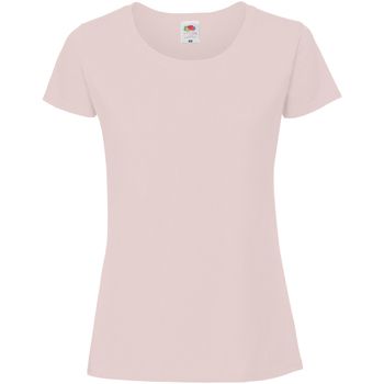 Fruit Of The Loom Camiseta Iconic Premium para mujer