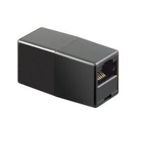 goobay empalme rj45 cat5e utp negro
