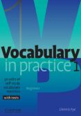 vocabulary in practice 1 with tests