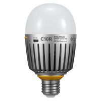 bombilla godox c10r rgbww knowled e27 control bluetooth y efectos