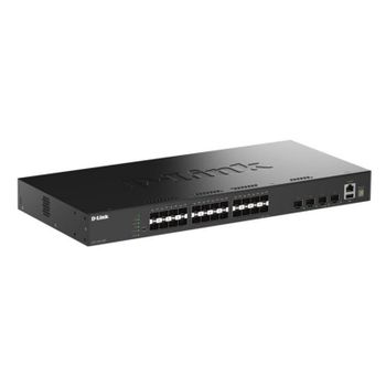 Switch gestionado D-Link DGS-1530-28S/E 24 SFP 4 SFP+ apilable rack