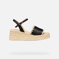 geox alemeria mujer negro