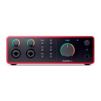 focusrite scarlett 4i4 4th gen interface de audio