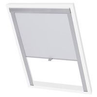 persiana opaca enrollable blanco m06306 ggl y ggu vidaxl