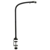 lampara de mesa led negro 48 cm material sintetico sensor luz 3 colores auriga