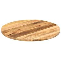 tablero de mesa  tablero escritorio redondo madera maciza mango rugosa o 80x38 cm