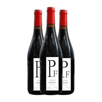 Ponce Vino Tinto J. Antonio Pie Franco Manchuela Crianza 75 Cl 13.5% Vol. (pack De 3 Unidades)