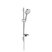 set de ducha hansgrohe raindance select s 120 3jet con barra de ducha 90 cm y jabonera 26631000