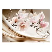 papel pintado 3d - waves of magnolia 150x105 cm