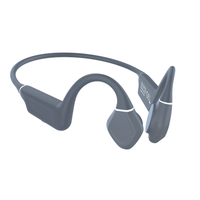 leotec earphones conduccion osea kuri gris- bateria 180mah-ipx5-llamadas