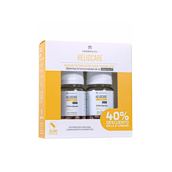 Set Duplo Heliocare D Plus 2 X 30 Cápsulas