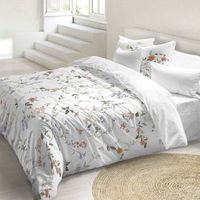 naturals - funda nordica estampada cama 180 - algodon extra suave - incluye 1 o 2 fundas de almohada - fabricado en espana - beltane