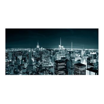 Fotomural Xxl - Vida Nocturna De Nueva York (550x270 Cm)