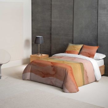 Sandal - Funda Nórdica Estampada Cama 150 - Algodón Extrasuave - Incluye  1 O 2 Fundas De Almohada - Ocean Terra