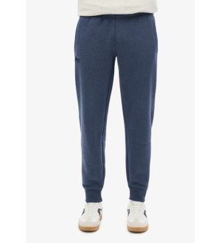 Superdry para hombre. M7011170A Pantalón Jogger con logotipo Essential azul (M), Casual, Algodón