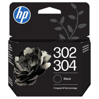hp  302  304 n9k06ae negro - cartucho de tinta original  compatible con impresoras de inyeccion de tinta hp deskjet 1110 2130 2620 2622 2630 2632 2633 2634 3630 3720 3730 3733 3735