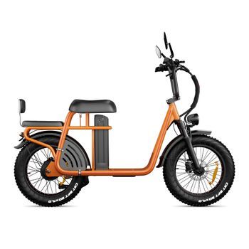 Patinete Eléctrico Drvetion Et20, Neumáticos Anchos De 20”, Desbloqueo Nfc, Naranja