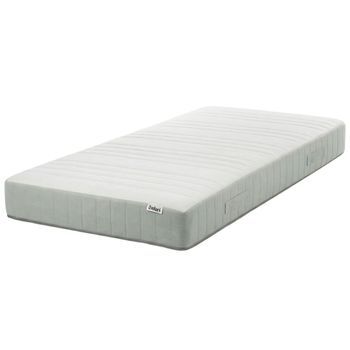 Colchón De Muelles Ensacados Con Asas Duro Firmeza Alta Funda Extraíble 7 Zonas 90 X 200 Cm Roomy