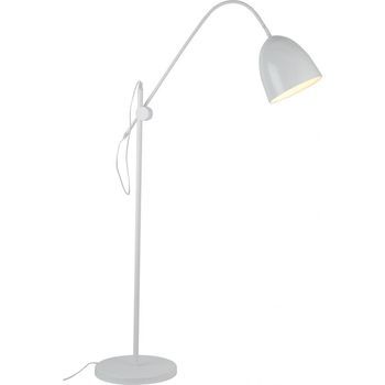 Lámpara De Suelo - Lámpara De Pie Estilo Minimalista- Metal - Beeb Blanco