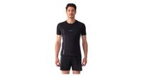camiseta negra ayaq molveno para hombre