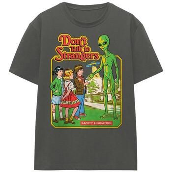 Steven Rhodes Camiseta Don't Talk To Strangers para hombre