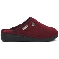 grunland pantuflas ci2981bordo para mujer