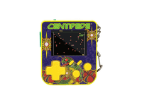 consola retro portatil - koch media super micro centipede retro llavero con juego negro